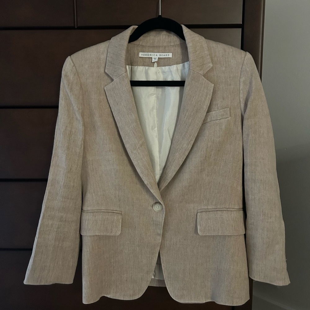 Veronica Beard Tan Women's Blazer
